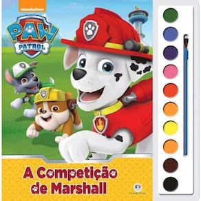 Aquarela - Paw Patrol - A Competição de Marshall
