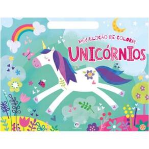 Meu Blocão de Colorir - Unicórnios
