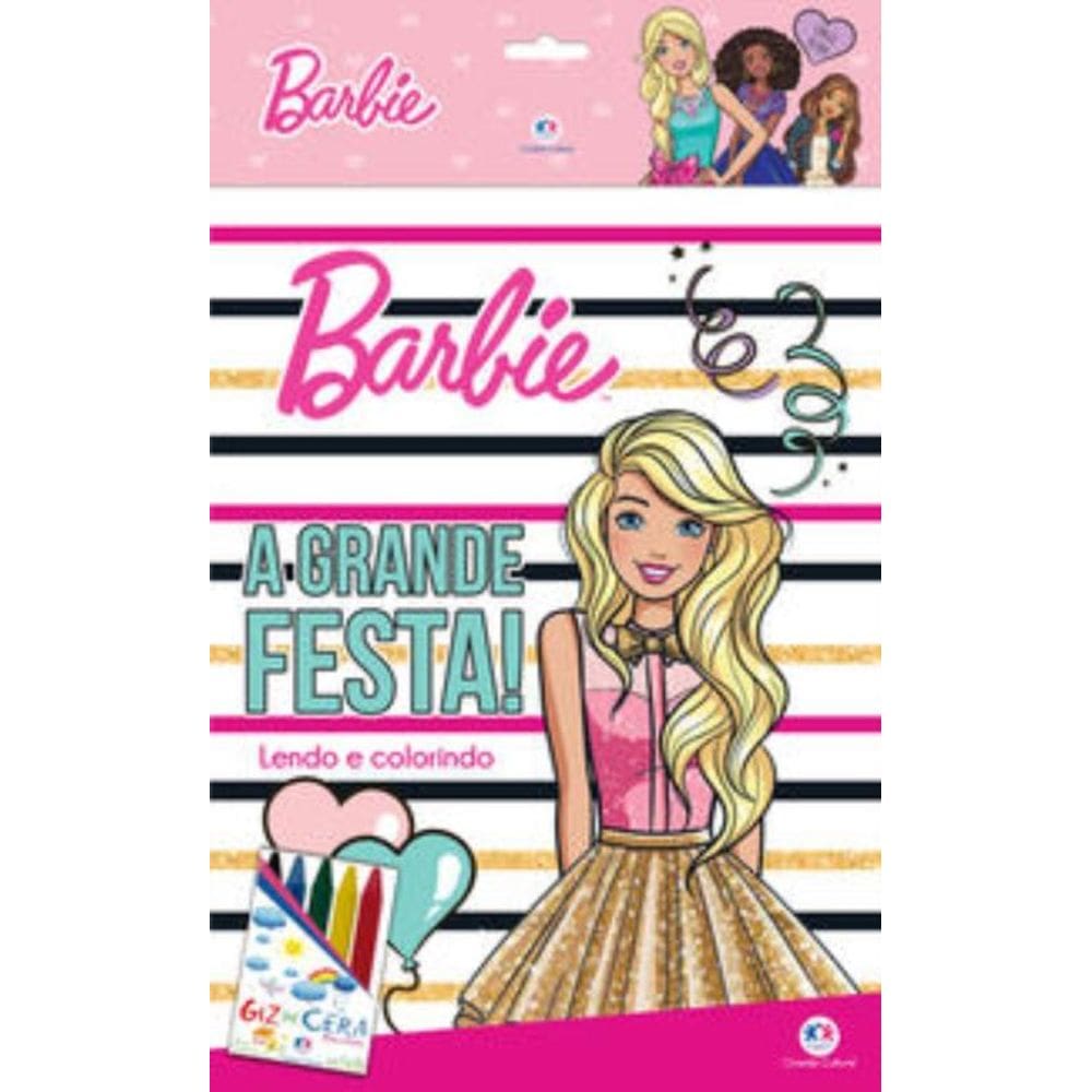 Barbie - Com Giz de Cera