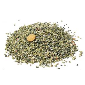 01 Kg Serpentinita Rolado Pedra Natural Areia 3 a 8mm Tipo B