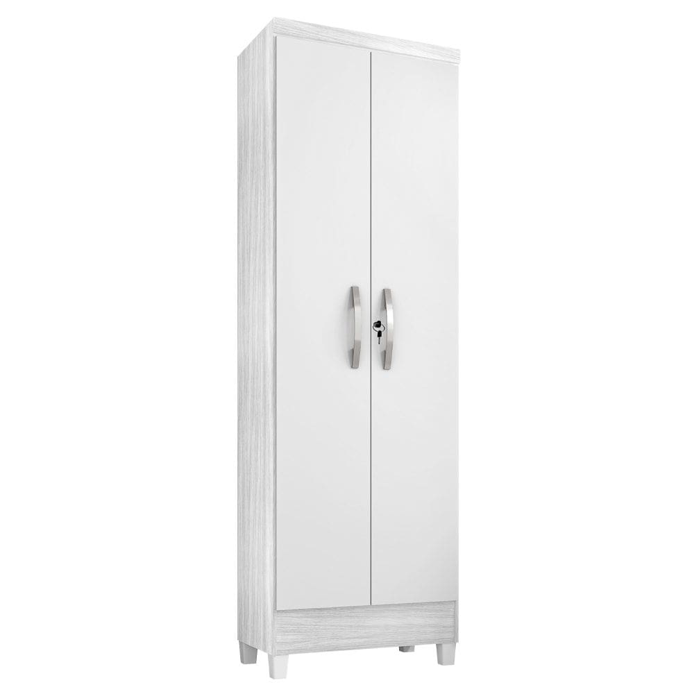Armario Multiuso 2 Portas 11694 61 cm Branco INCP
