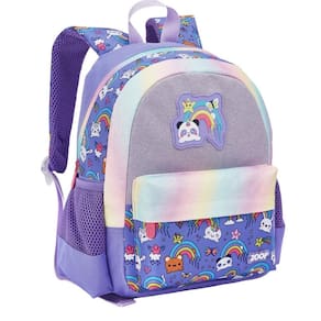 Mochila Costas 13 Juvenil Unicórnio Esporte Panda - Roxo