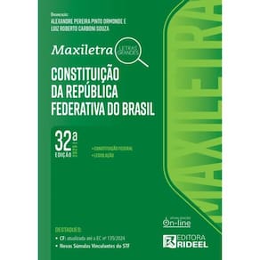 Constituição Da República Federativa Do Brasil - Maxiletra - 2025