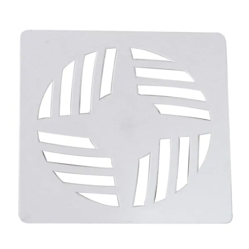 Grelha Quadrada 9,4 X 9,4CM em PVC Branco - Astra
