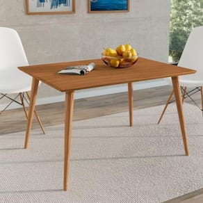 Mesa De Apoio Lazio 1,20 Sem Vidro Cedro