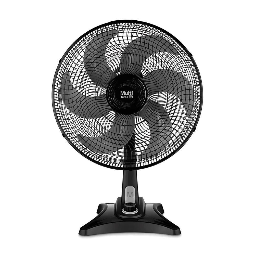 Ventilador De Mesa Multilaser Vl401 Multi Turbo 40 135w 40cm Preto - 127v