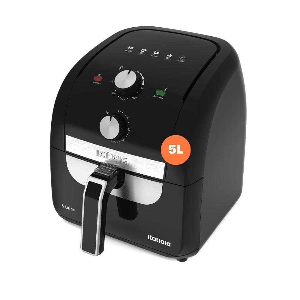 Fritadeira Air Fryer Itatiaia 5l Afita1002