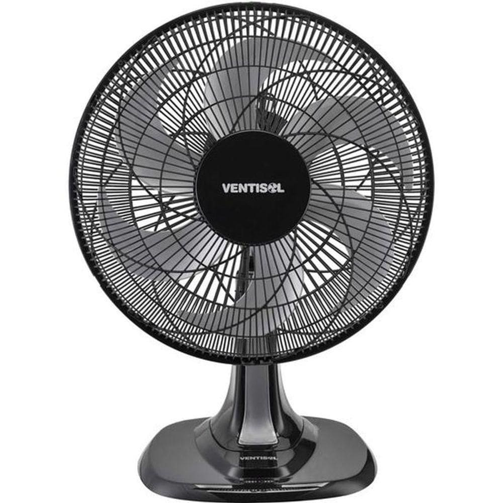 Ventilador De Mesa Ventisol Turbo 6 40cm Preto-cinza 220v