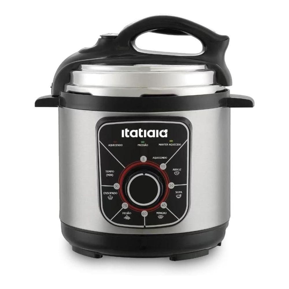 Panela De Pressão Essencial 5 Litros 220v 900w Inox Itatiaia