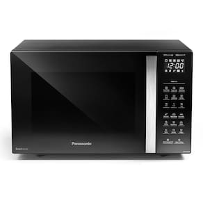 Micro-ondas Panasonic com Smartsense e Dupla Refeição 30L Preto - NN-GT68LBRU 110V
