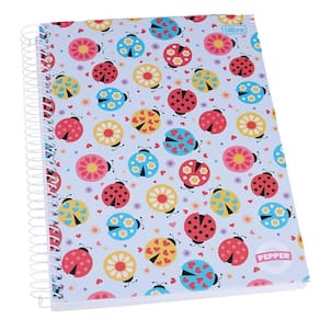 Caderno Capa Dura Pepper 10 Matérias 160 Folhas Tilibra 159816