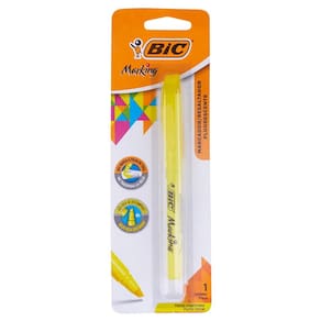 Marcador de Texto Amarelo Marking Bic
