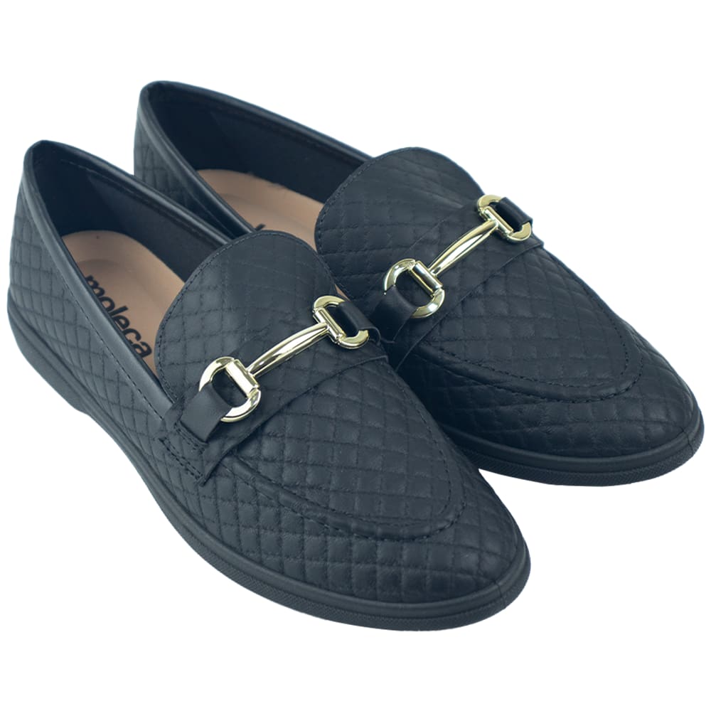 Mocassim Moleca Matelasse Feminino