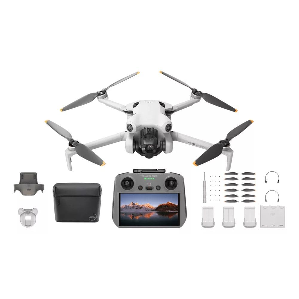 Drone Dji Mini 4 Pro Fly More Combo Dji Rc 2 Com Tela Dji043