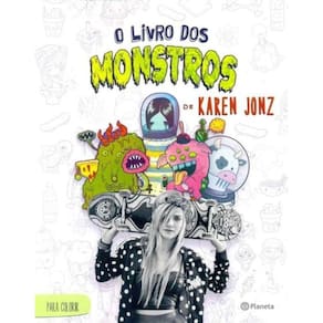 Livro dos Monstros, o - (Para Colorir)