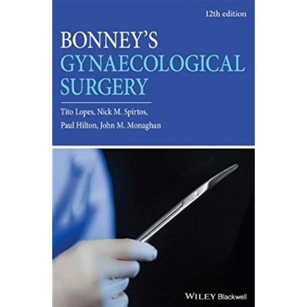 Bonneys Gynaecological Surgery