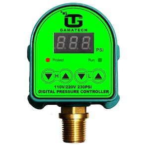 Pressostato GamaTech Digital Ajustável 0-230 PSI