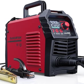 Soldador ARCCAPTAIN Stick 200A ARC/lift TIG 110V/220V 7,2 libras