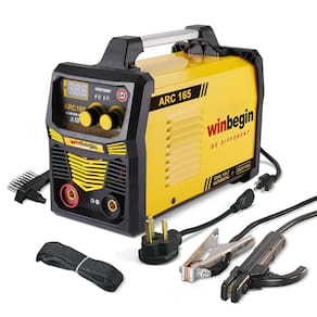 Máquina de solda a arco Winbegin 165A 110V/220V com acessórios