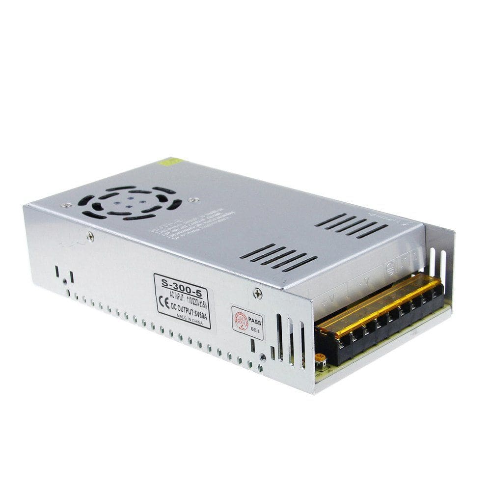 Fonte de alimentação ALITOVE 5V 60A 300W AC110V/220V para DC 5V LED Driver