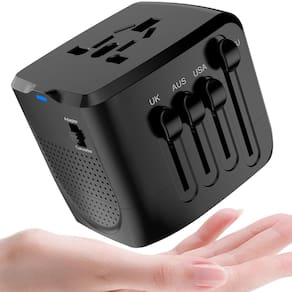 Adaptador de viagem Conversor de tensão APZek Step Down 220V a 110V
