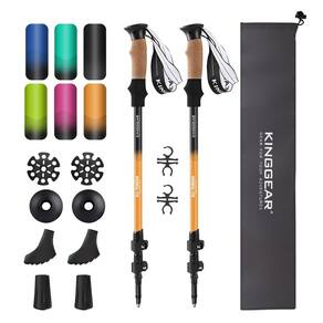 Bastões de caminhada KINGGEAR Nordic TP1 Bastões de caminhada em alumínio
