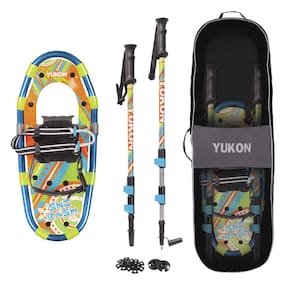 Kit de raquetes de neve e bastão de trekking Yukon Charlie`s Yukon Sno-bash