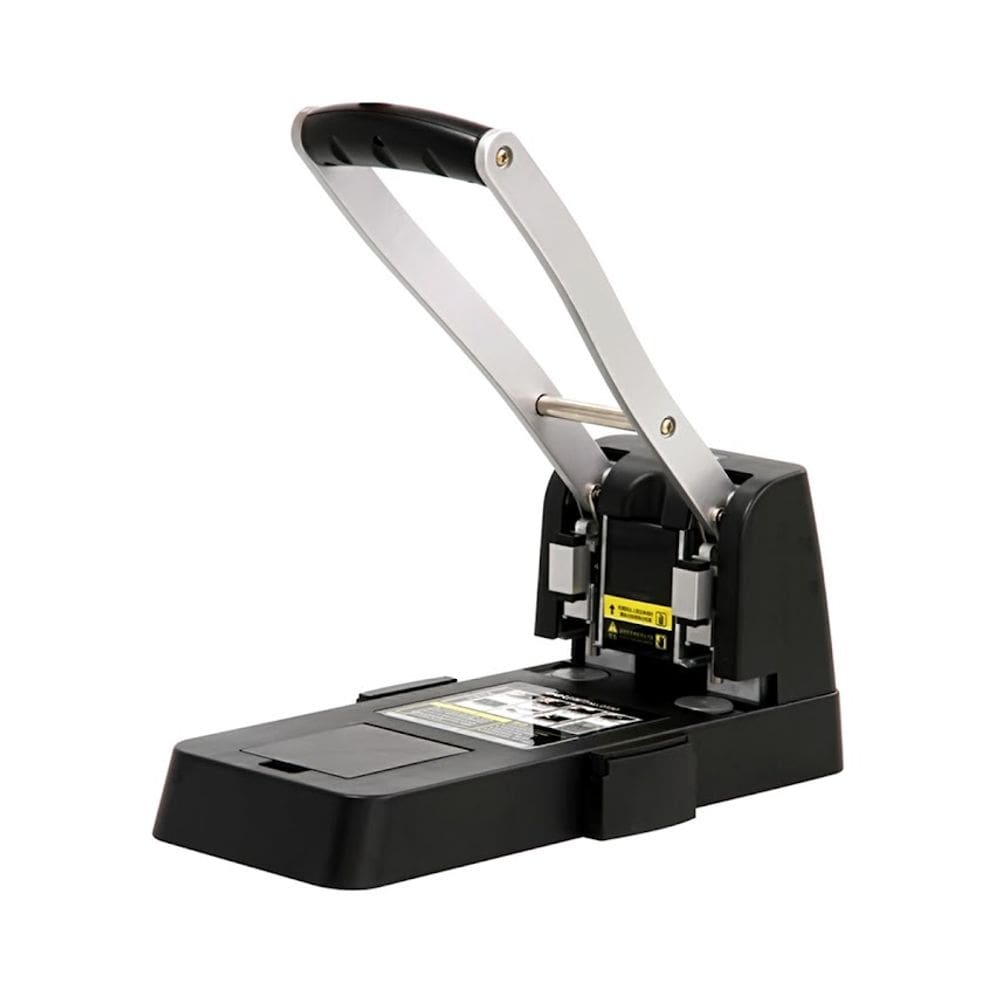 Perfurador de Papel 2 Furos 7mm com Margeador 150 Folhas 80g