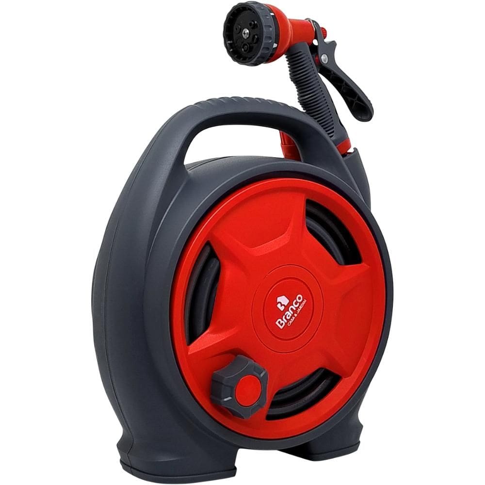 Mangueira PVC 3/8" X 16 Metros Com Carretel Manual