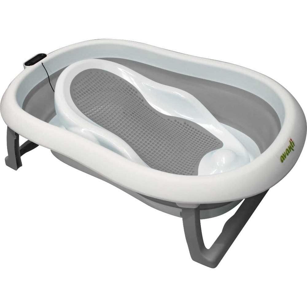 Banheira de Bebê Baby Happy Cinza - Premium Baby