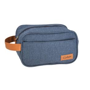 Necessaire Organizadora Com Bolso Frontal Alfa Topget - Azul