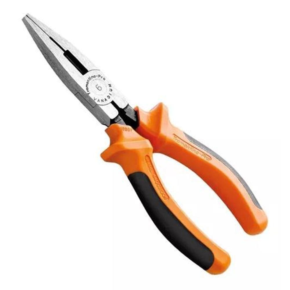 Alicate Bico Chato Crv 6 / Cromo / Amarelo