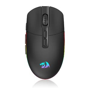 Mouse sem fio Redragon Invader Pro Preto