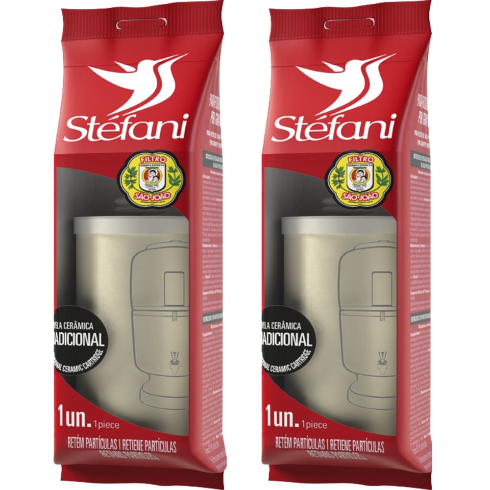Kit 2 Velas Para Filtro Barro Tradicional Stéfani São João