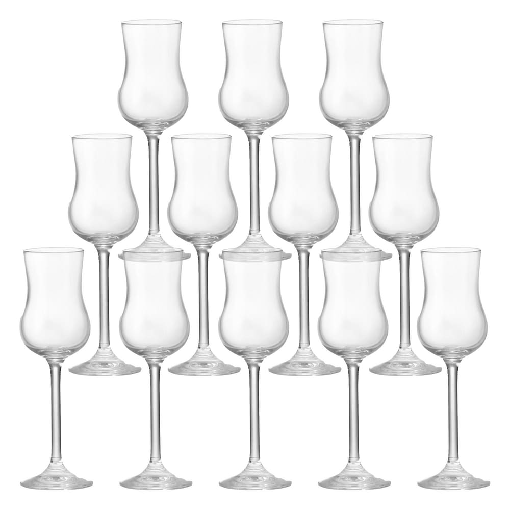 Taça para Grappa de Cristal 85ml 12 Unidades