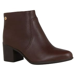 Bota Bottero 346901 Feminino Wood em couro confortável