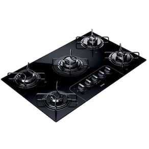 Cooktop 5 Bocas Consul Facilite CD075 Acendimento Superautomático, Preto