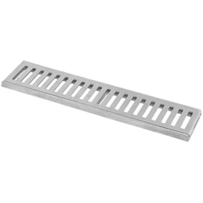 Ralo 10X50 Cm Linear De Água Pluvial Grelha Alumínio Gda
