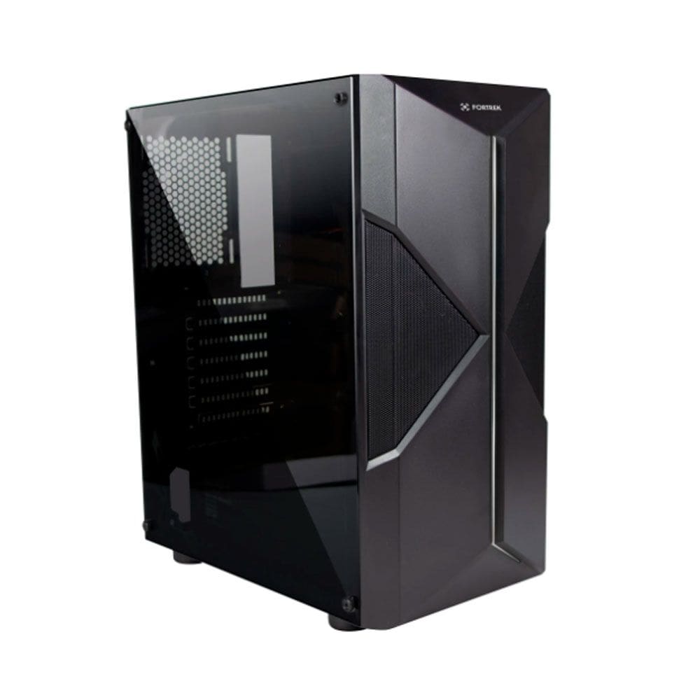 Gabinete Gamer Fortrek HOLT MID Tower RGB Acrilico ATX Preto - HOLTPT