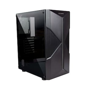 Gabinete Gamer Fortrek HOLT MID Tower RGB Acrilico ATX Preto - HOLTPT