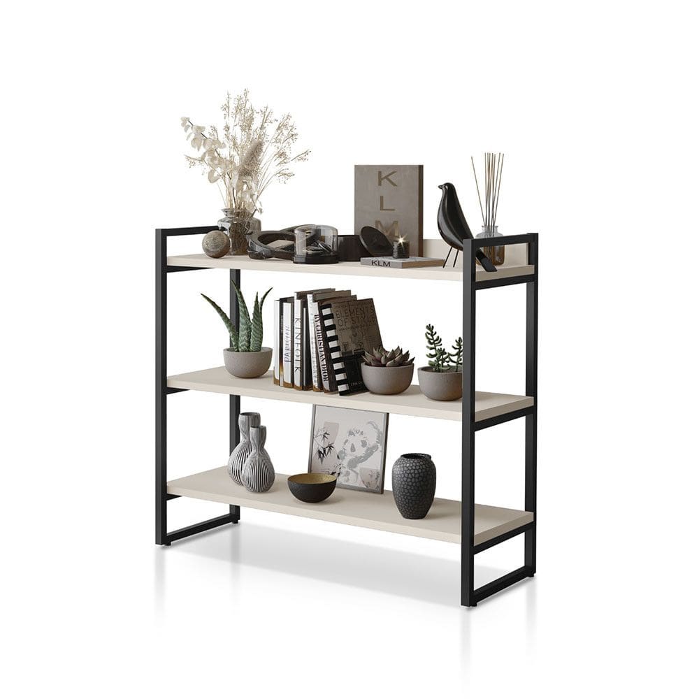 Aparador Milão com 3 Prateleiras KLM Móveis