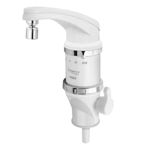 Torneira Elétrica Fame Elegance para Bancada 4800W, Branca - 110 Volts