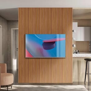 Painel Ripado Placa 180 cm x 250 cm MDF E MDP Nature Linea Brasil