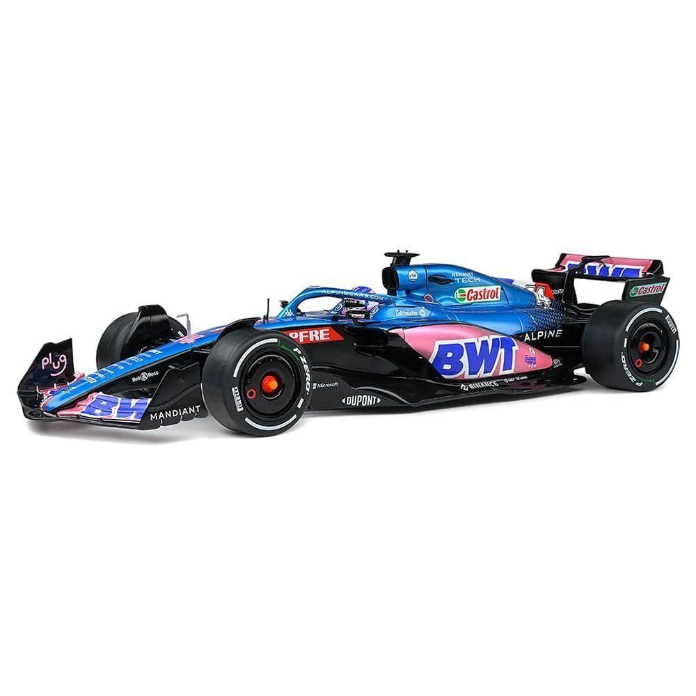 Motor City Classics Alpine A522 F. Alonso 2022 Monaco Gp 1:18