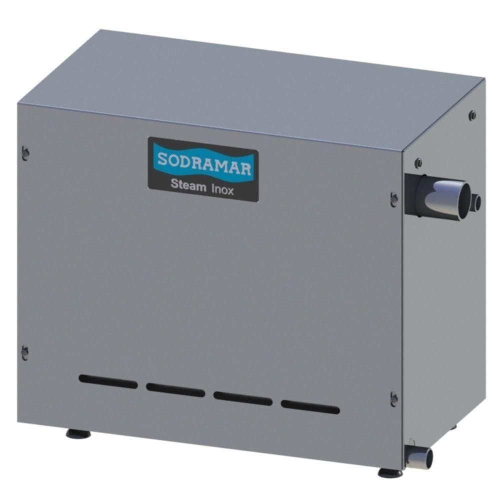 Sauna à Vapor Para Banheiro Steam Inox 9kw Bifásica 220/380v Até 10m³ - Sodramar