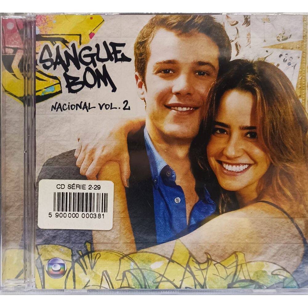 CD Sangue Bom - Nacional - Volume 2 Trilha Sonora de Novela