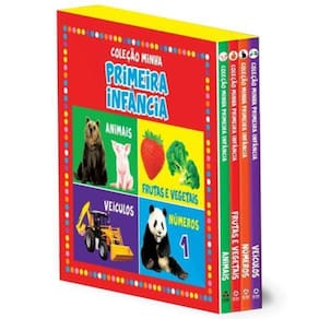 Coleção Minha Primeira Infância - Box Com 4 Livrinhos