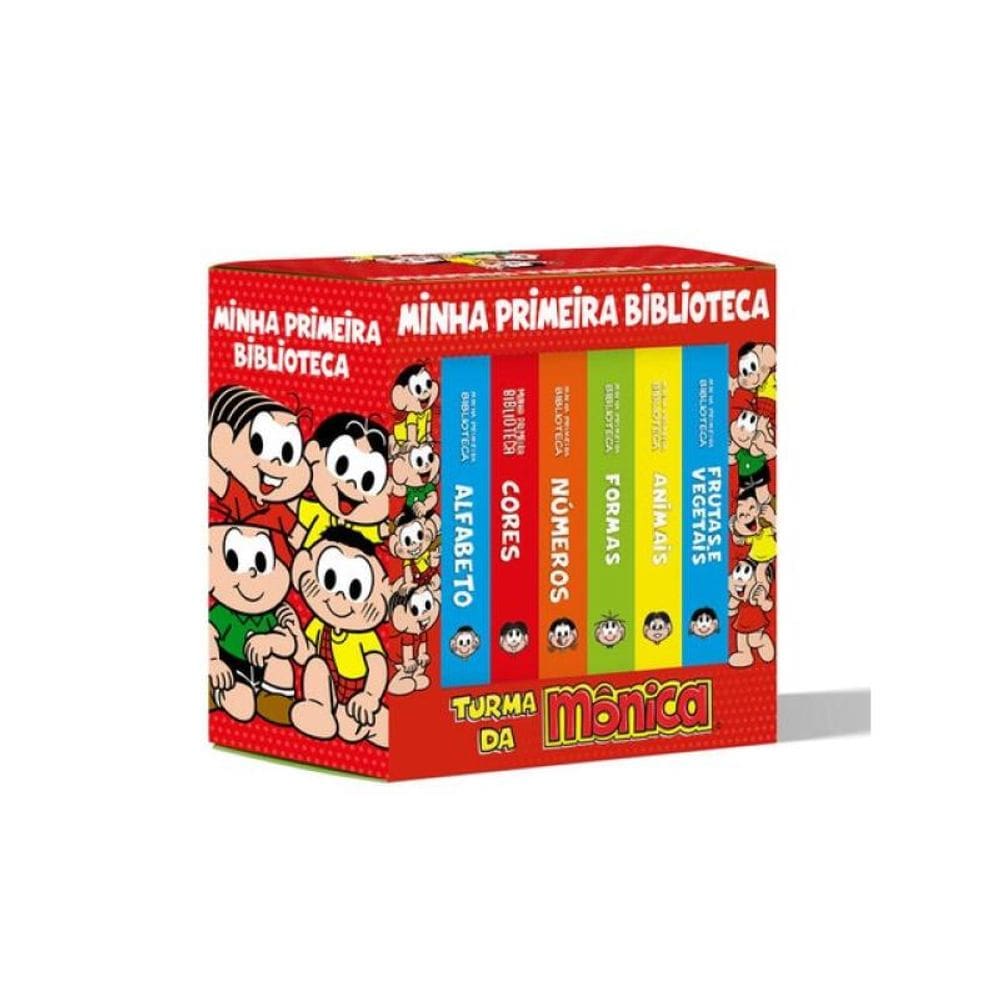 Box - Turma Da Mônica Coleção Minha Primeira Biblioteca