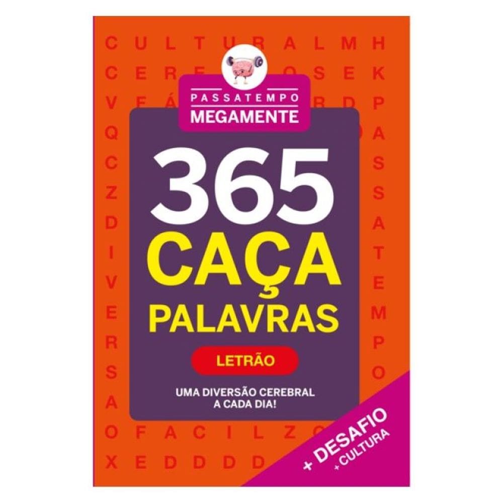 Passatempo Megamente 365 Caça-Palavras - Letrão