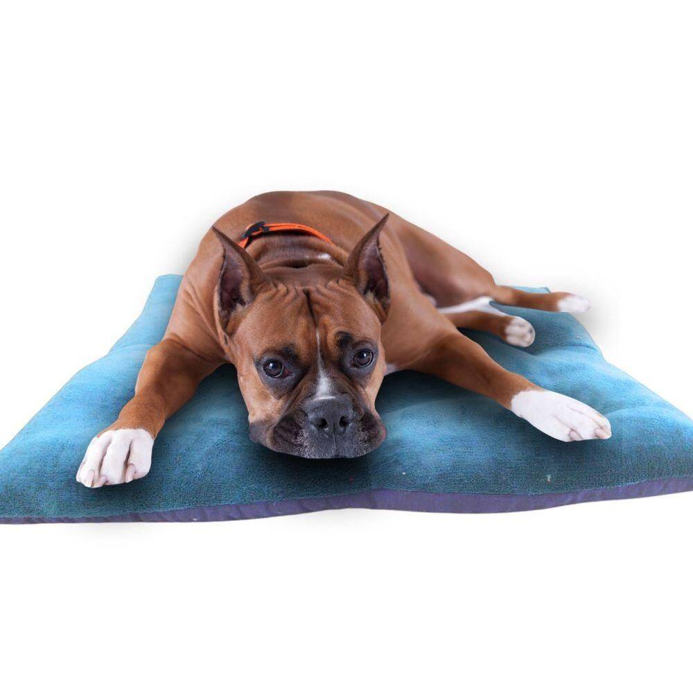 Almofada Pet Tufão Gg Luxo Confortavel Macia Gato E Cachorro Verde